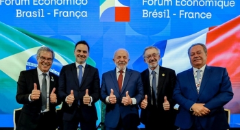 Empresários franceses prometem a Lula investir R$ 100 bi no Brasil